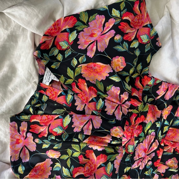 & Other Stories Peony Print Dress - Picture 4 of 4